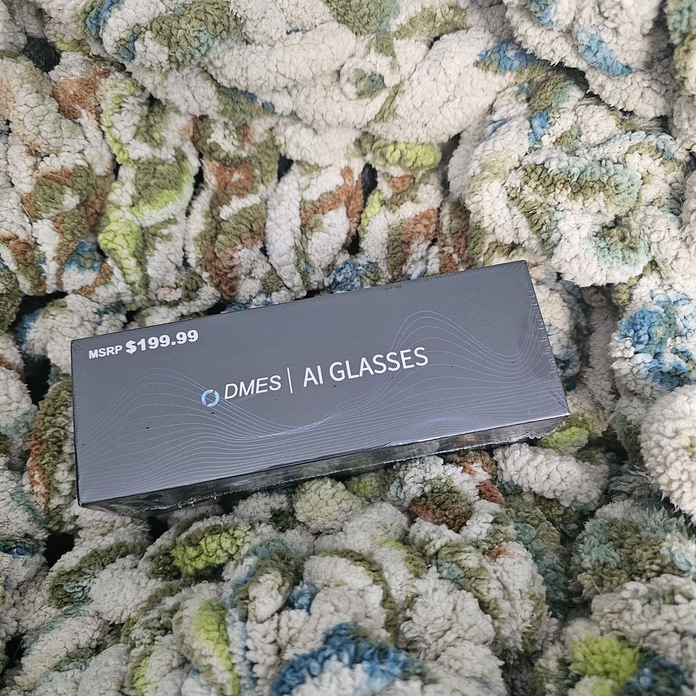 Black AI Glasses